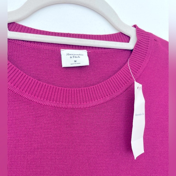 Abercrombie Long Sleeve Crew Corset Sweater Bodysuit - Picture 2 of 3